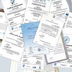 Certificates